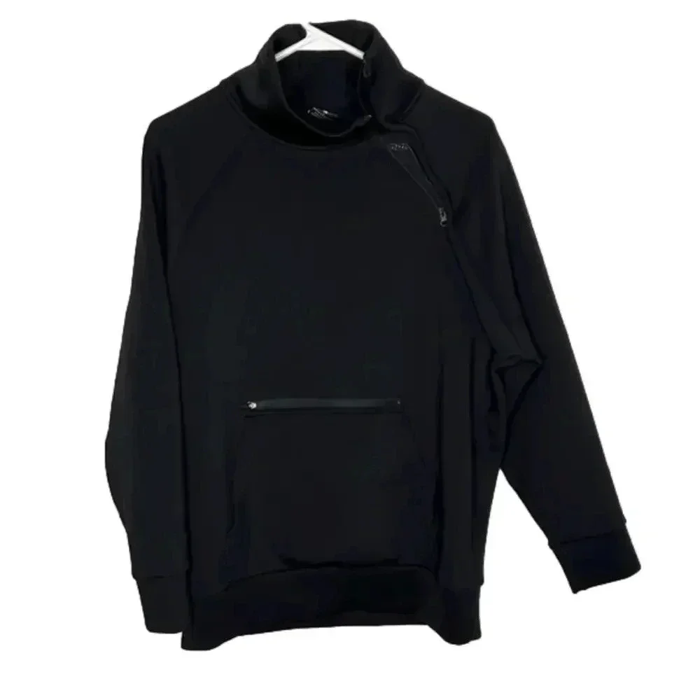 Nike DriFit Pullover Training Sweater Top Size S Black